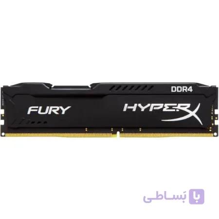 رم کینگستون مدل HyperX Fury DDR4 2400MHz CL15 ظرفیت 4