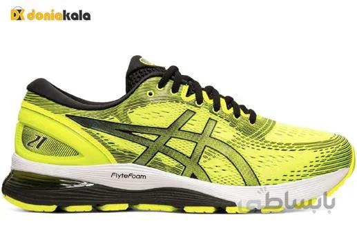 کفش کتونی اسپرت مردانه آسیکس نیمباس Asics nimbus21 1011a169-750 ا Mens sneakers ketone shoes Asics nimbus21 1011a169-750