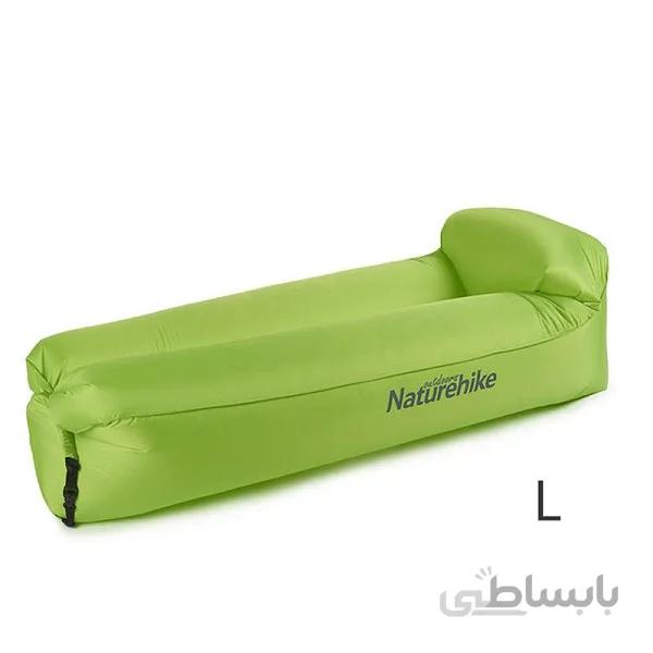 تخت و صندلی بادی نیچرهایک مدل 20FCD DOBBLE LAYER PORTABLE AIR SOFA