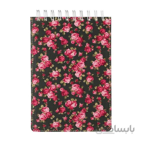 دفتر طراحی پارچه ای SP1424 (زمینه سبز یشمی)