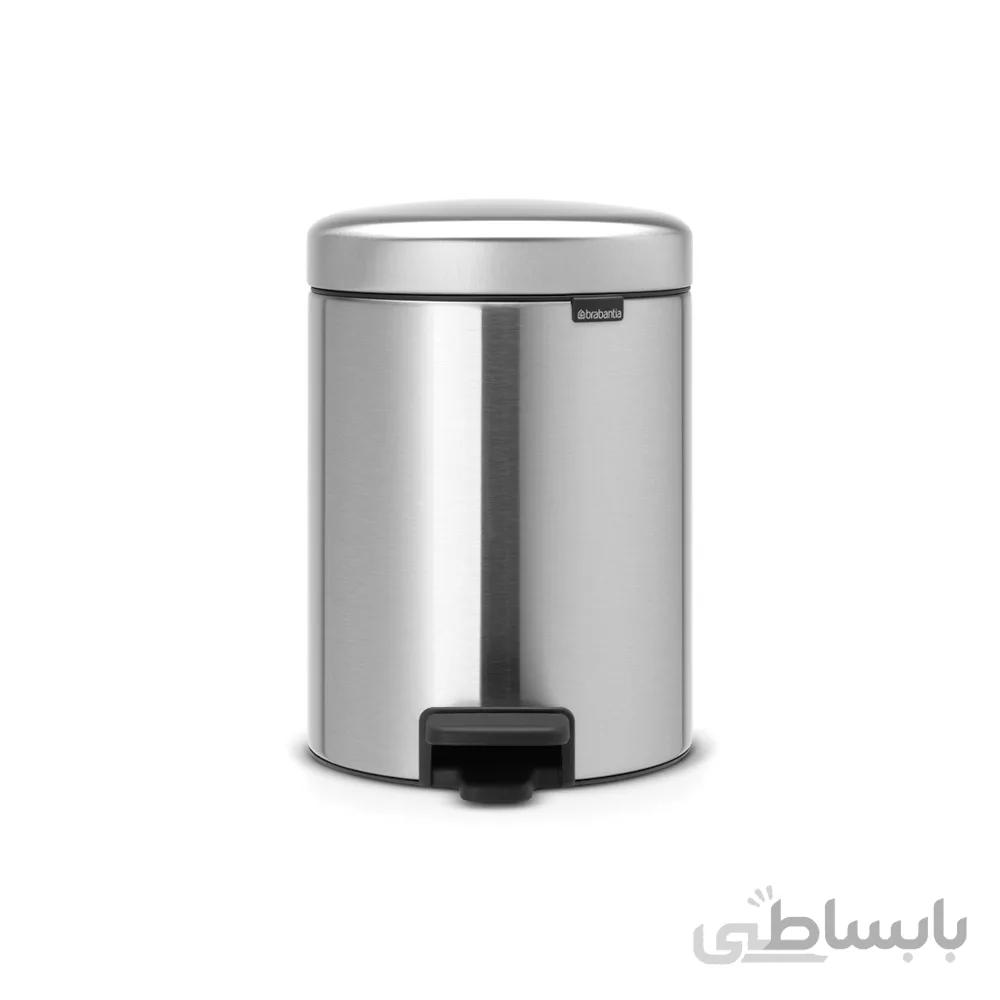 سطل پدالی 3 لیتر برابانتیا (Brabantia) مدل Fingerprint Proof