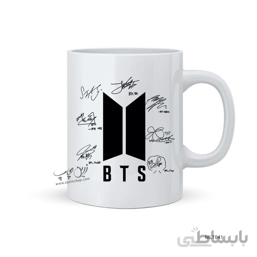 لیوان BTS طرح MLT041