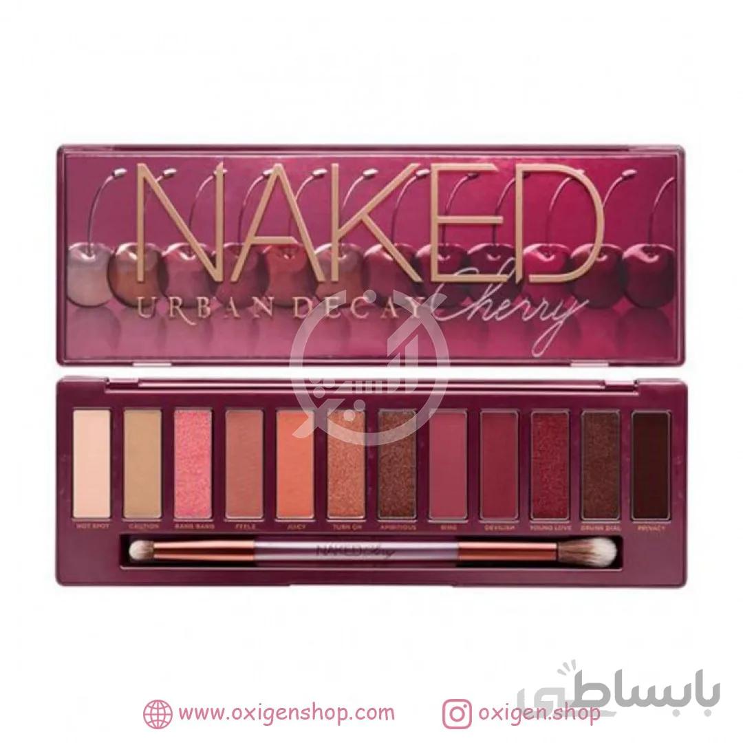 پالت سایه اربن دیکی مدل cherry ا Urban Decay Naked Cherry Eyeshadow Palette