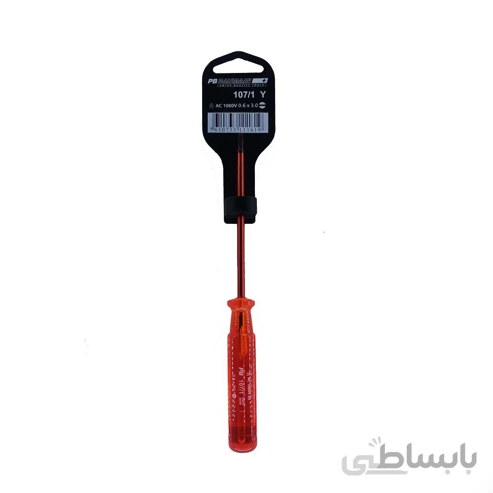 پیچ گوشتی دوسو سوییس تولز عایق برق PB 107 1