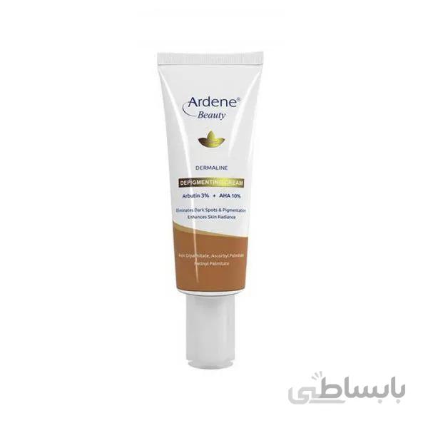 کرم روشن کننده حاوی آربوتین 3 درصد و آ اچ آ 10 درصد آردن بیوتی آردن ا Ardene Ardene Beauty Dermaline Arbutin And AHA 10 Depigmenting Cream