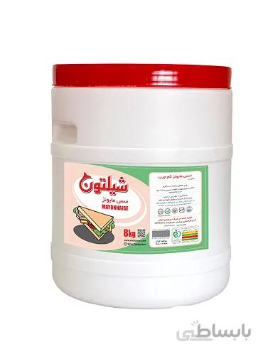 سس دبه مایونز کم چرب 8 کیلویی شیلتون