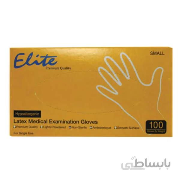 دستکش پودری لاتکس بسته 100 عددی ا Powdered Latex Surgical Gloves