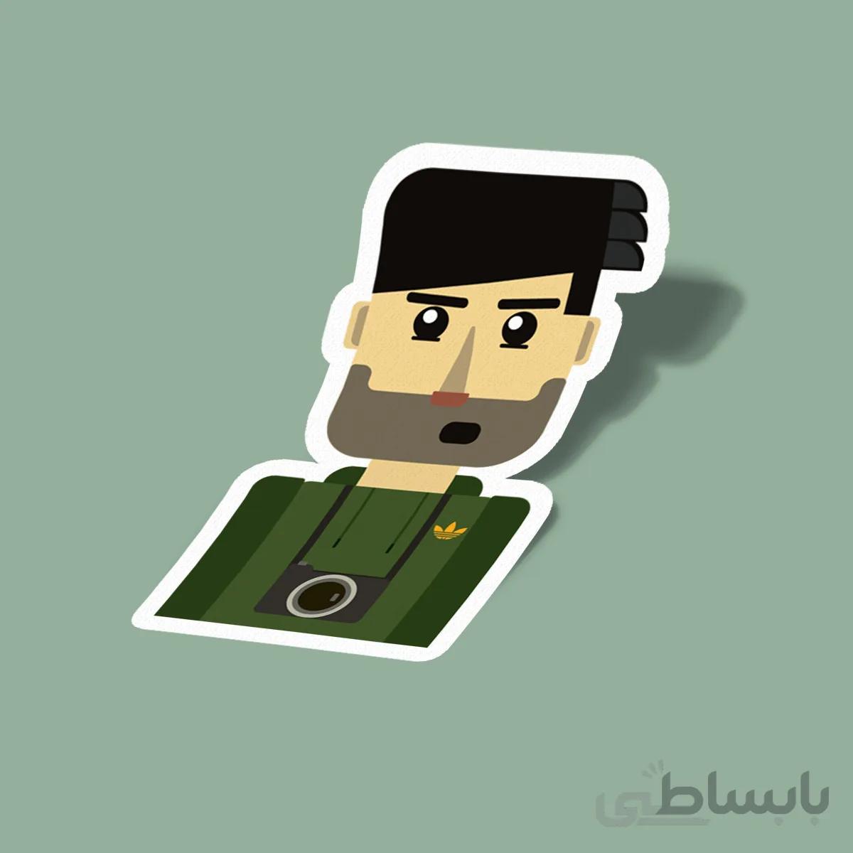 استیکر photographer