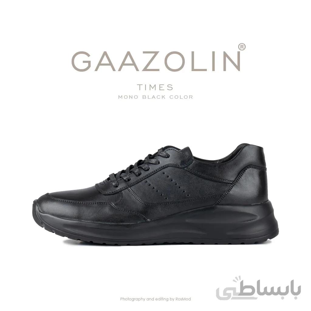 کتانی تایمز گازولین تمام مشکی – GAAZOLIN Times Sneakers Mono Black