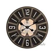 ساعت دیواری چرم لوتوس سیلور مدل LC-2202-SILVER