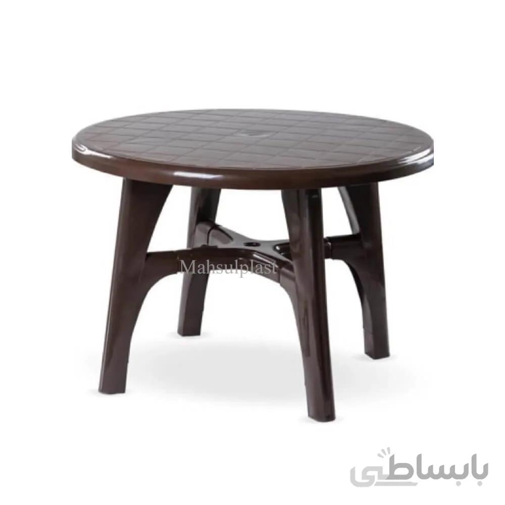 میز ثابت گرد مدل 205 صبا پلاستیک