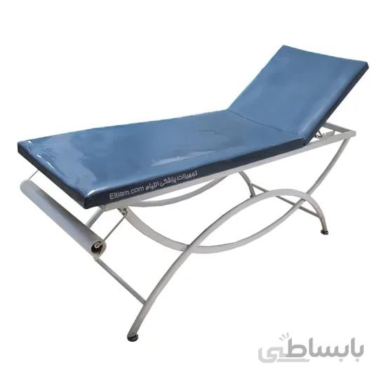 تخت معاینه پایه هلالی یک شکن