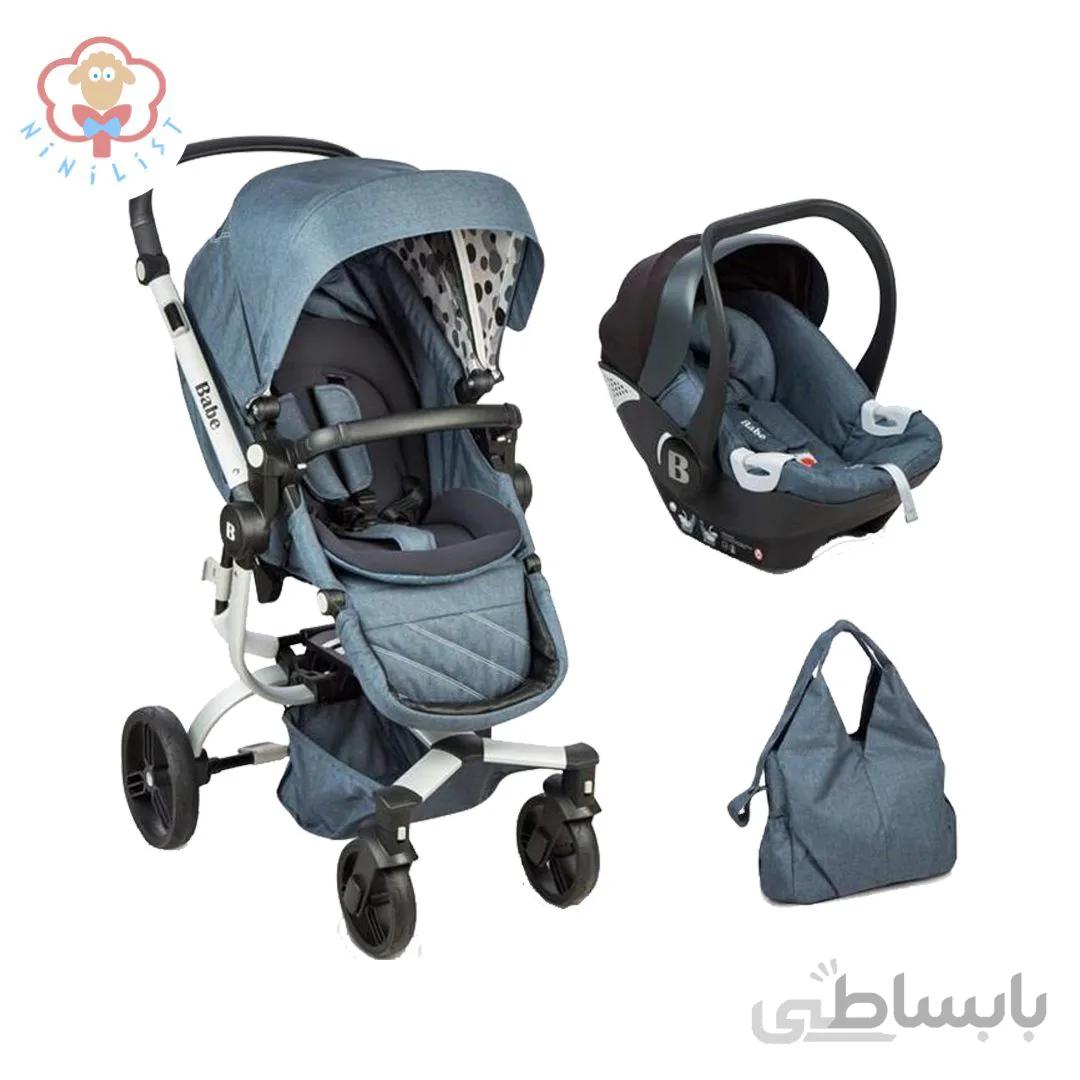 سرویس کالسکه و کریر بیب babe مدل ICE