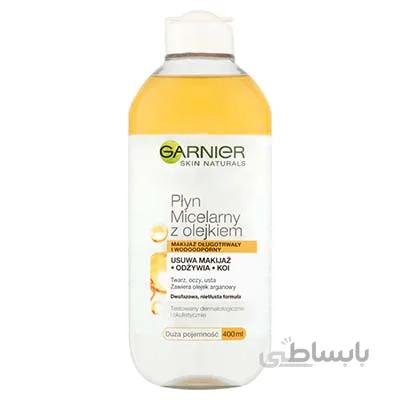 میسلار دو فاز پاک کننده آرایش ضد آب گارنیه / Garnier Skin Active All in 1 Micellar Cleansing Water