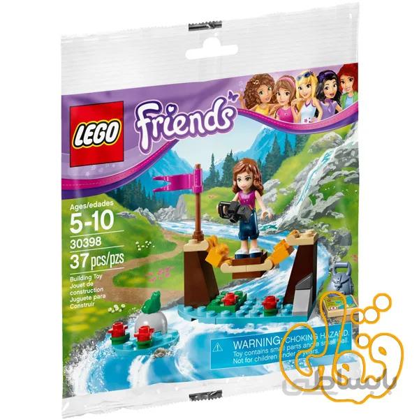 لگو ساختنی ماجراجویی روی پل اردوگاه Adventure Camp Bridge 30398