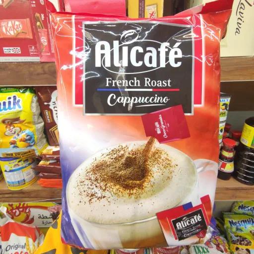 کاپوچینو فوری علی کافه مدل Alicafe French Roast بسته 20 عددی