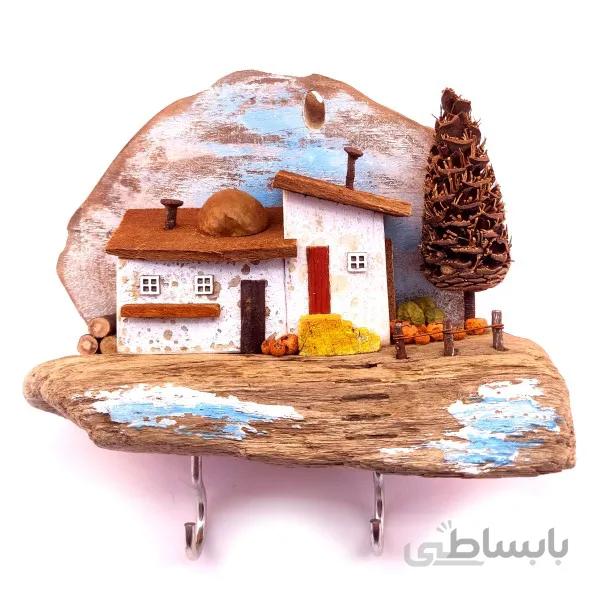 جاکلیدی چوبی مدل ساحل