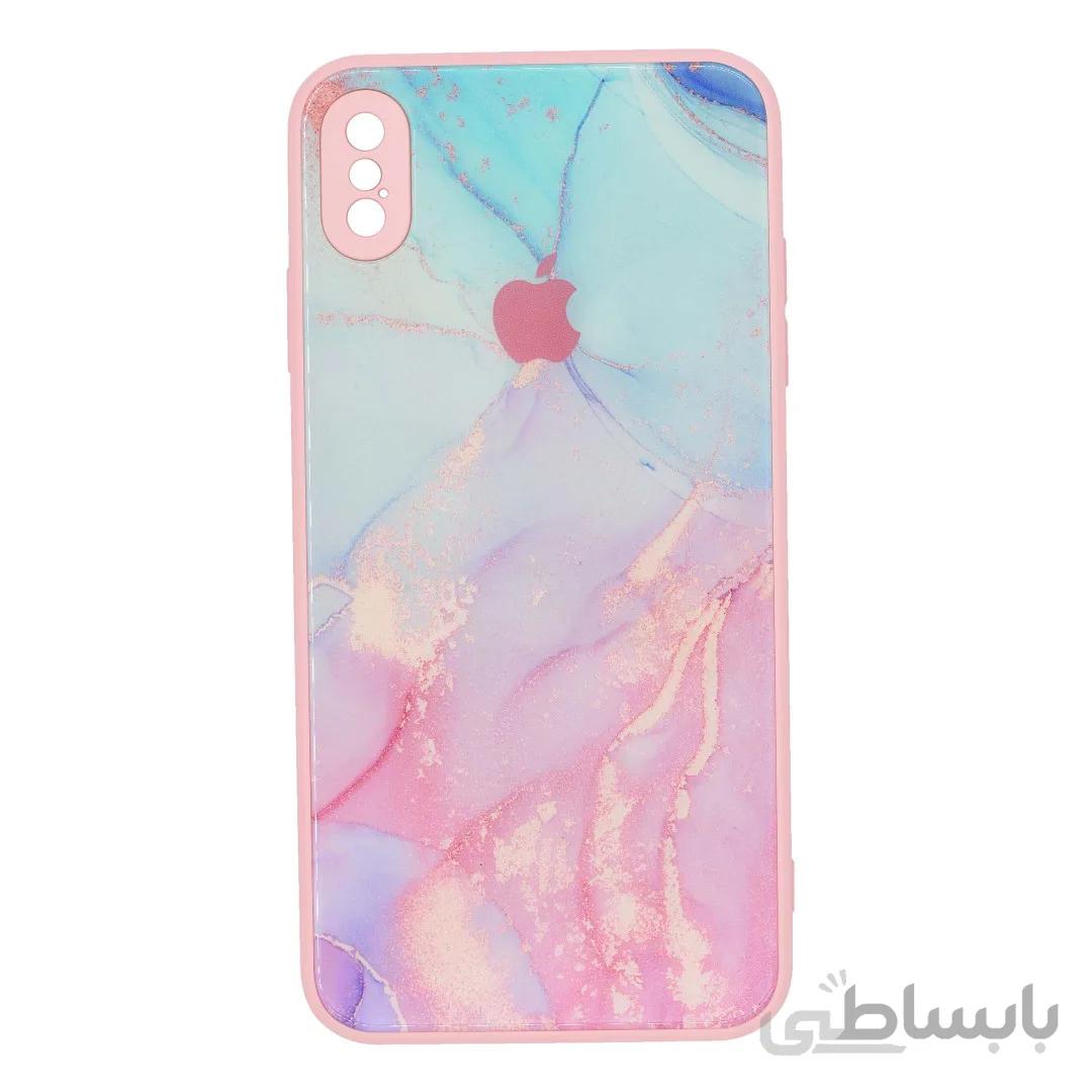 قاب گوشی اپل iPhone XS Max ماربل طرح سنگ مرمر کد MRB-15
