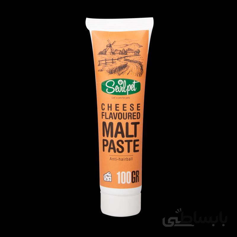 خمیر مالت گربه سویل پت مدل Cheese وزن 100 گرم