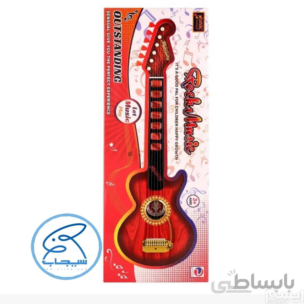 گیتار الکتریک اسباب بازی کلاسیک سایز بزرگ guitar toy