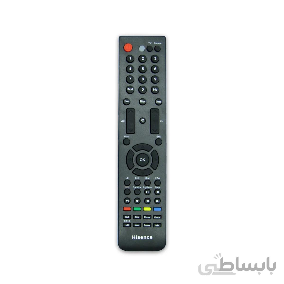کنترل تلویزیون ال ای دی led هایسنس