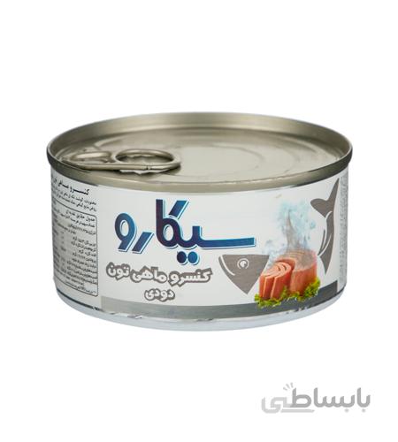 کنسرو ماهی تن سیکارو دودی مقدار ۱8۰ گرمی