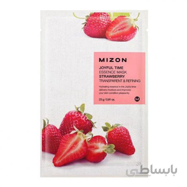 ماسک ورقه ای توت فرنگی MIZON ا Strawberry