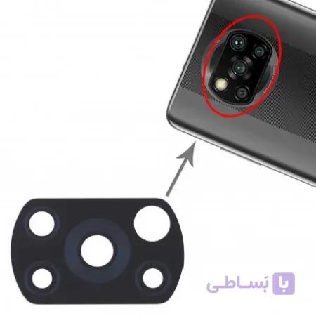 شیشه دوربین شیائومی Poco X3