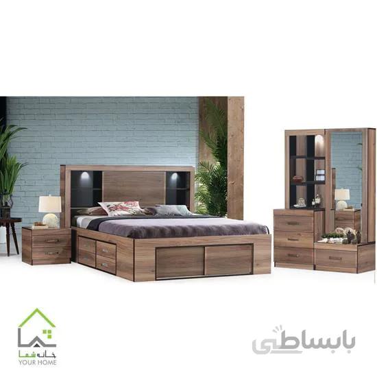 سرویس خواب دو نفره سیروان MDF