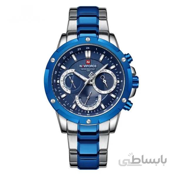 ساعت مچی مردانه نیوی فورس مدل NAVIFORCE NF9196 S/BE