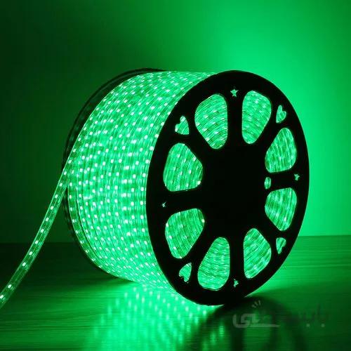 ریسه شلنگی LED/SMD مدل 5730 سبز حلقه 100 متری