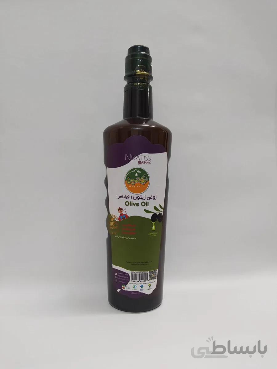 روغن زیتون ارگانیک 750 سی سی نیکاتیس