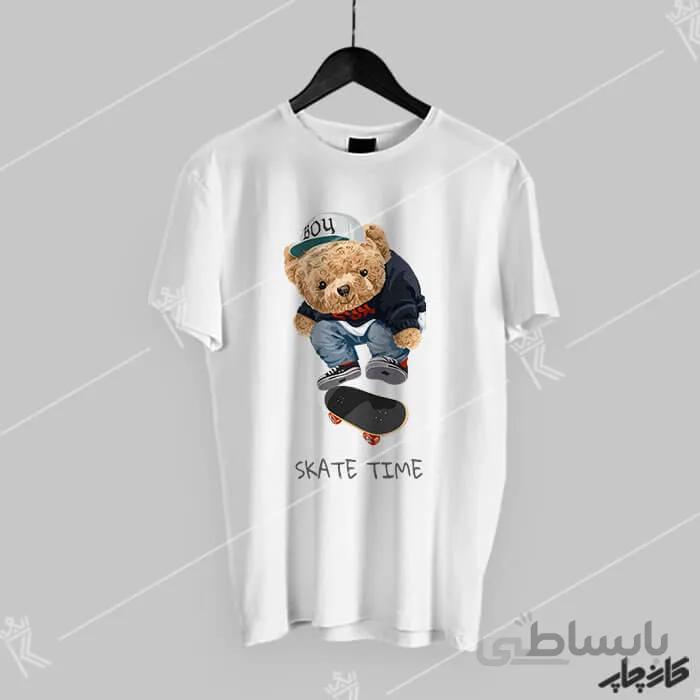 خرید تیشرت تدی اسکت تایم Skate time