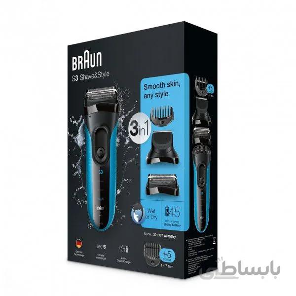 ریش تراش براون 3010BT ا Brown razor 3010BT