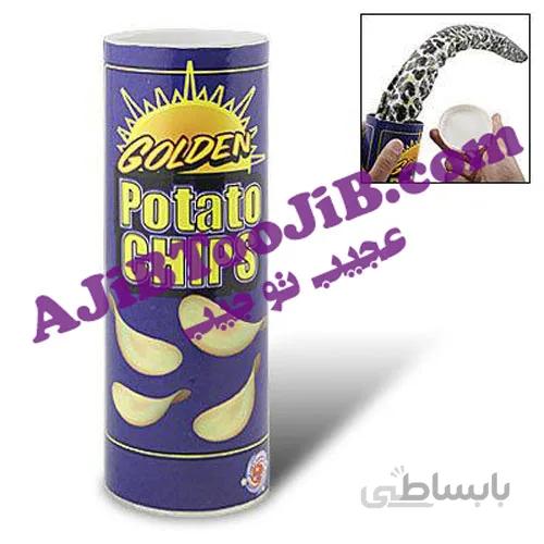 قوطی چیپس جهنده