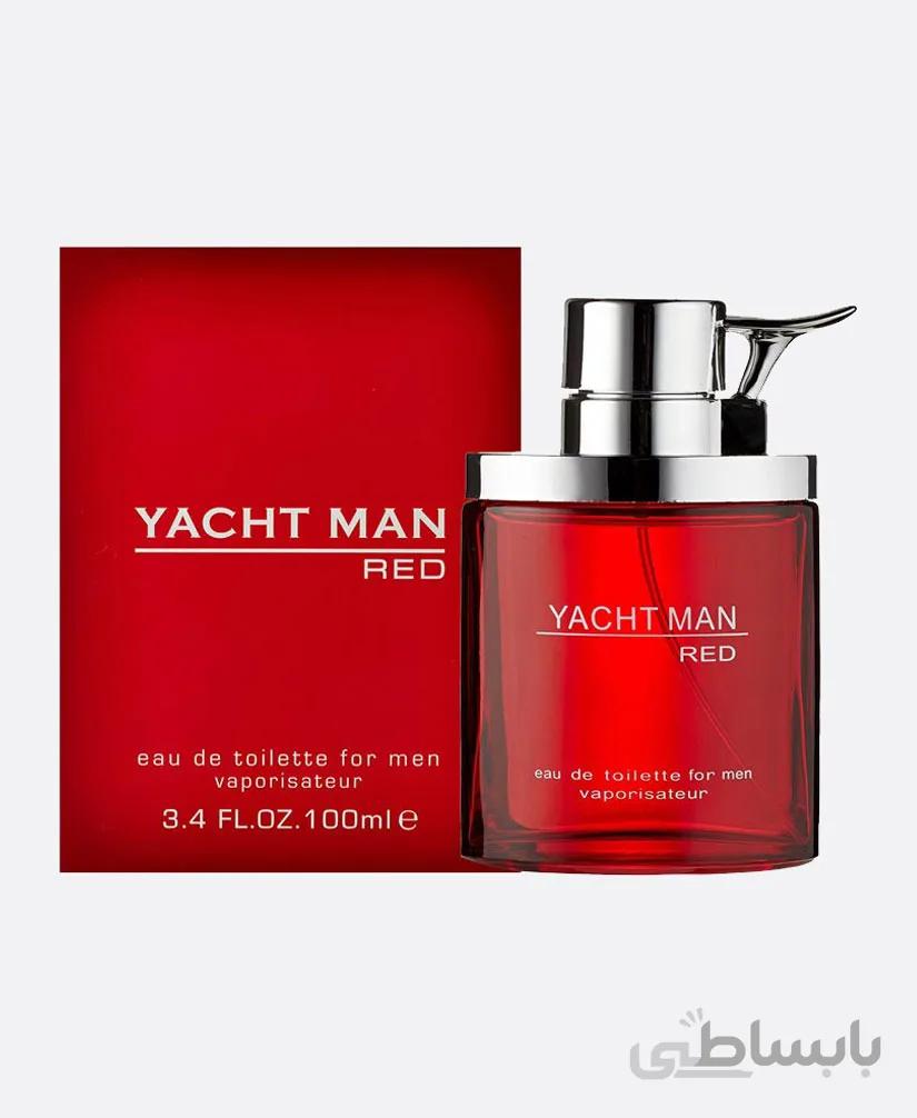 ادکلن یاچ من قرمز اصل  Yacht Man Red