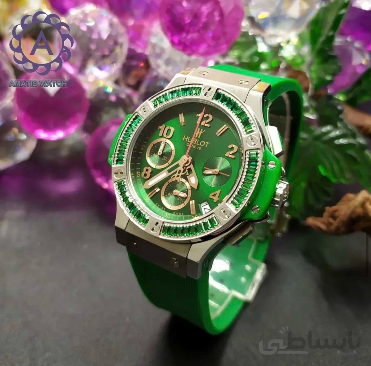 ساعت مچی زنانه هابلوت مدل Hublot Diamonds 7465H