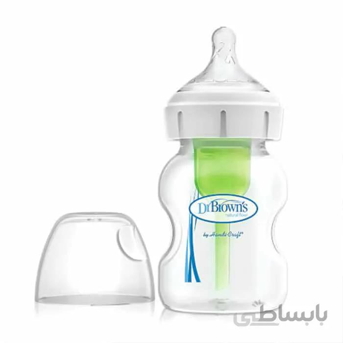 شیشه شیر طلقی 150 میل دکتر براونز (اورجینال)