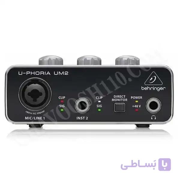 کارت صدا بهرینگر Behringer U-Phoria UM2 آکبند