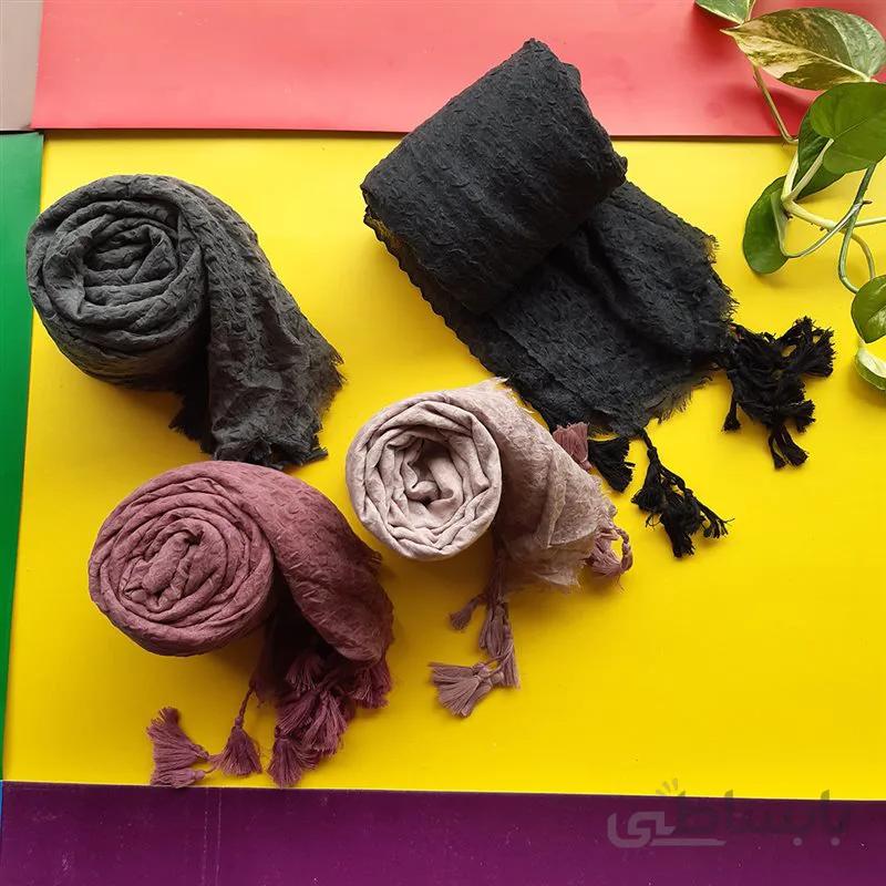 شال گل در پلیسه 6 منگوله کد 310