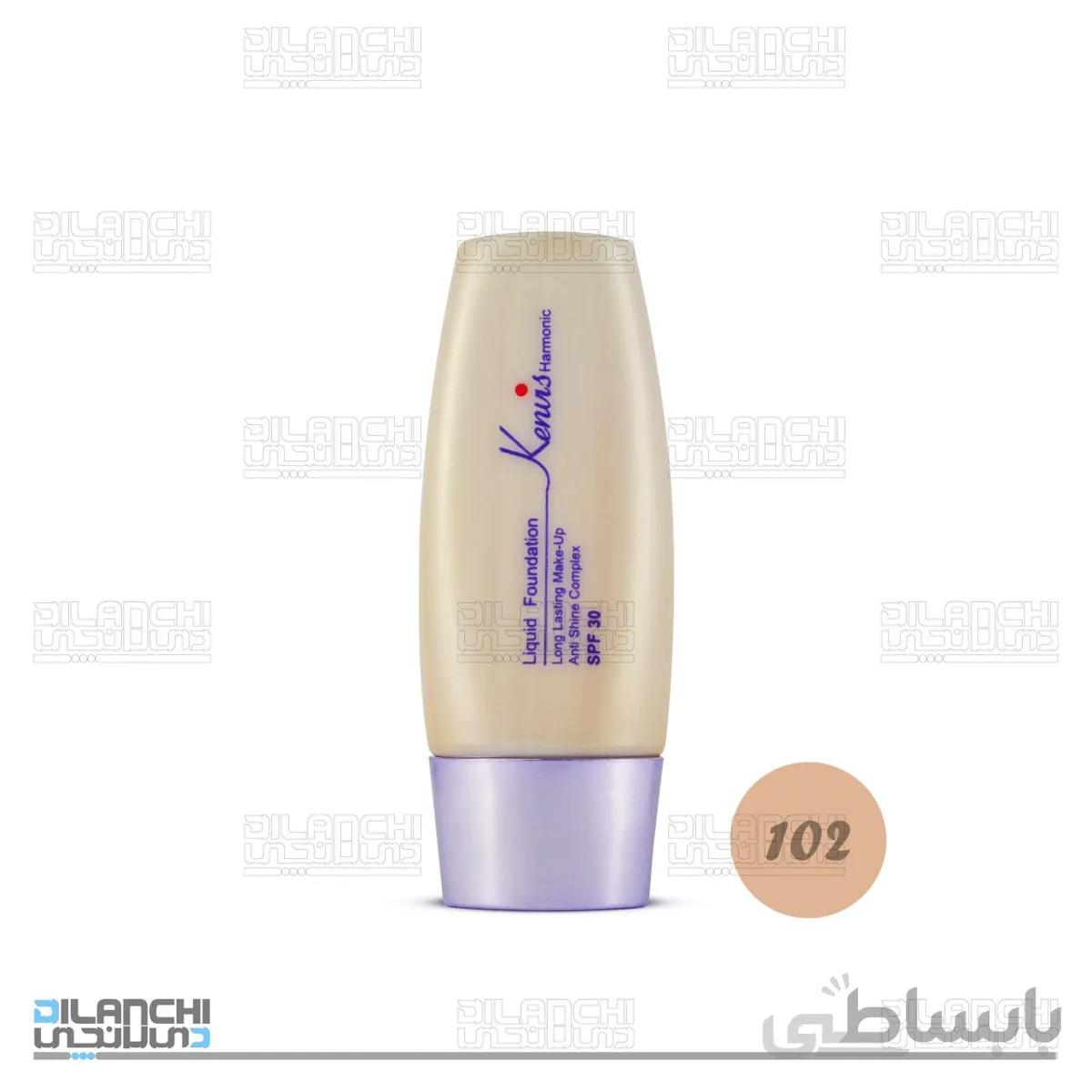 کرم پودر تیوپی کنویس SPF30 شماره K102