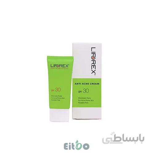 LIPOREX کرم ضد جوش بی رنگ SPF30