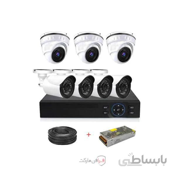 پکیج 7 دوربین ahd سری حرفه ای