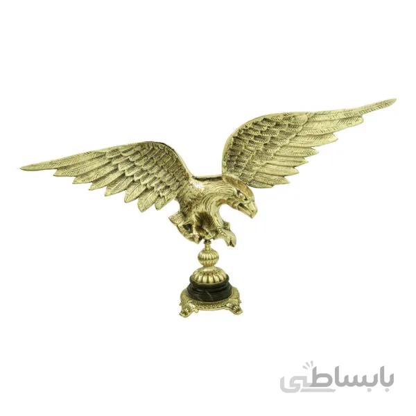 مجسمه برنزی عقاب پایه سنگی سایز بزرگ کد ۱۲۹۸