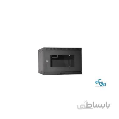 رک دیواری الگونت 7 یونیت عمق 60 با درب فریم دار شیشه ای LRE-07/60FS