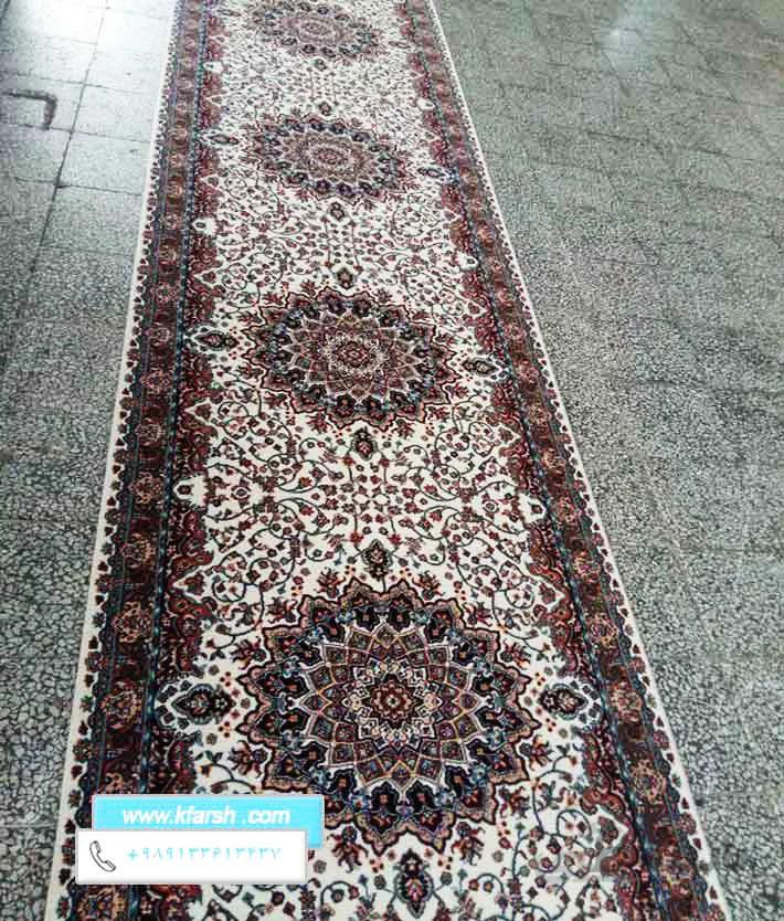 فرش کناره طرح اطلس صد درصد اکرولیک