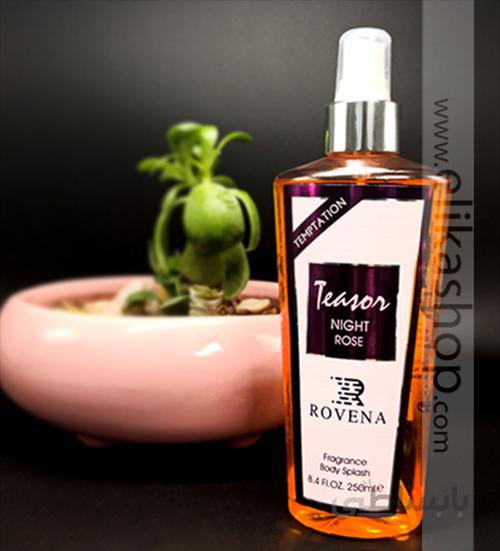 بادی اسپلش زنانه روونا با رایحه لانکوم ترزور میدنایت رز ا Rovena-LANCOME-Tresor Midnight Rose Fragrance Body Splash