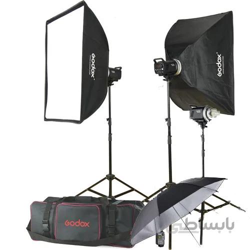 کیت فلاش 2 شاخه گودکس Godox MS200-F 2-Monolight Kit