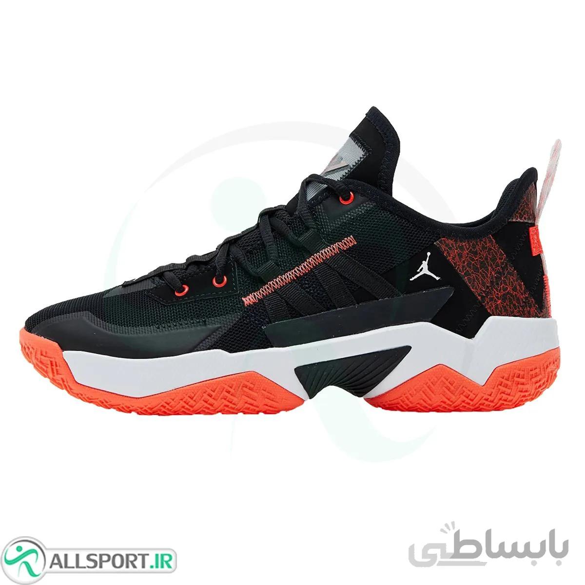 کفش بسکتبال مردانه نایک طرح اصلی Nike Jordan One Take 2 PF Black Red