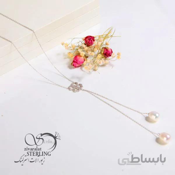 گردنبند نقره زنانه طرح هما